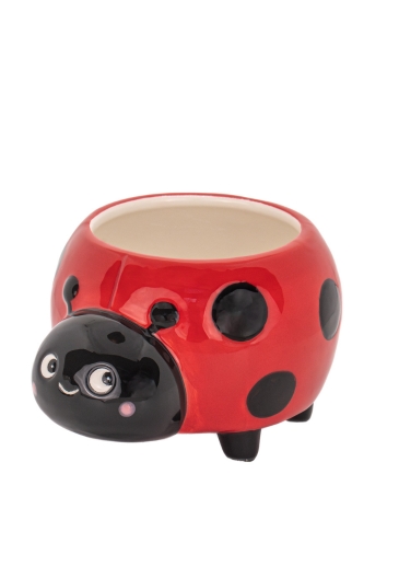 Bring a touch of garden charm into your home with the Ladybird Mini Planter from Sass And Belle. This adorable indoor plant pot is perfect for adding a touch of personality to your space.